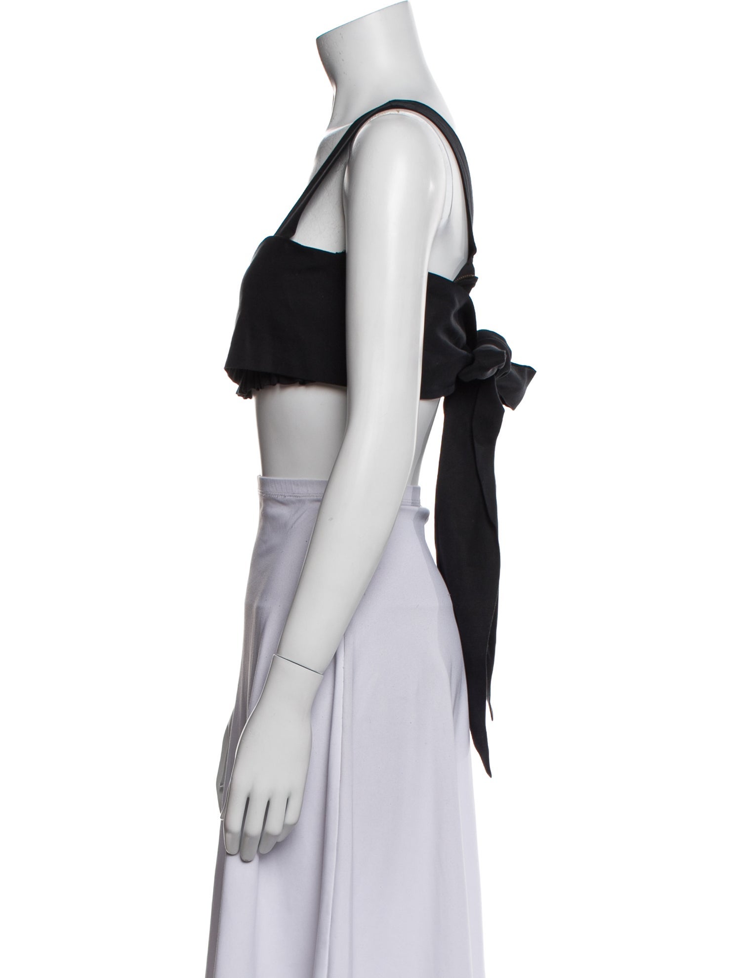 Ulla Johnson Square Neckline Sleeveless Crop Top